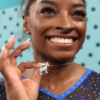 simone biles goat necklace